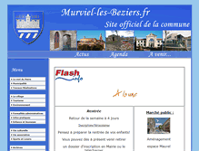 Tablet Screenshot of murviel-les-beziers.fr